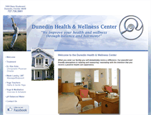Tablet Screenshot of dunedinhealthandwellnesscenter.com